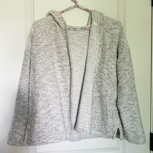 Madewell Hooded Heather Cardigan